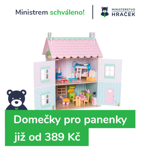 Ministerstvohracek - domecky pro panenky