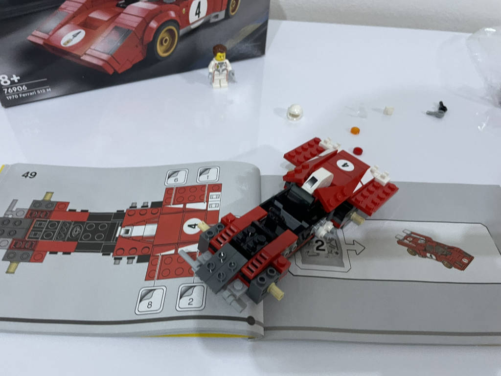 LEGO Speed Champions 76906 1970 Ferrari 512 M