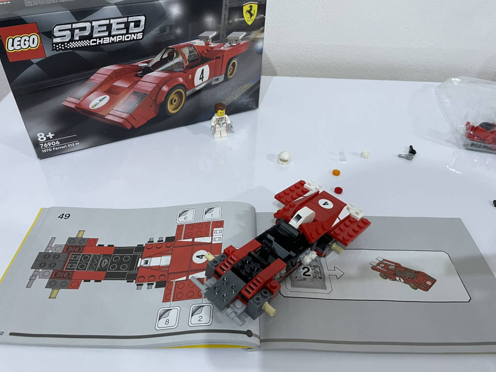 LEGO Speed Champions 76906 1970 Ferrari 512 M