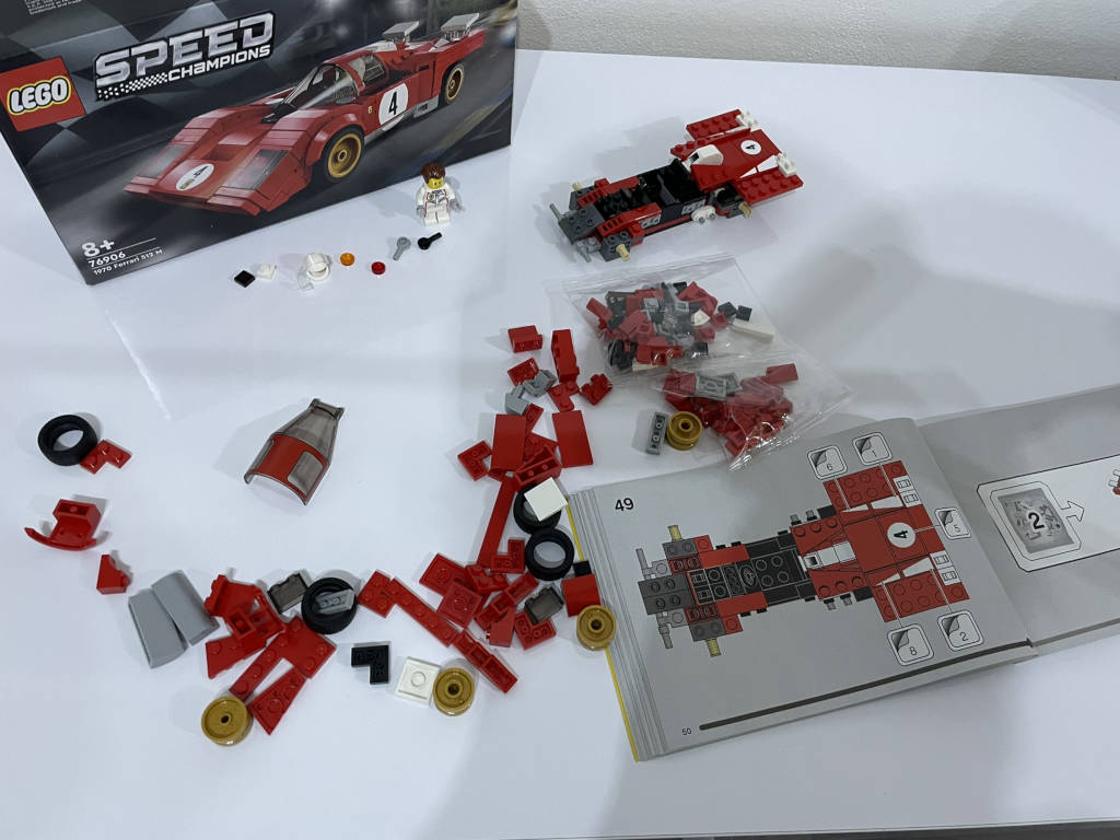 LEGO Speed Champions 76906 1970 Ferrari 512 M